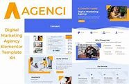 Agenci - Digital Marketing Agency Elementor Template Kit