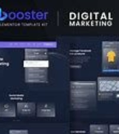 Booster - Digital Marketing Elementor Template Kit