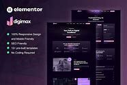 Digimax Digital Marketing Agency Elementor Template