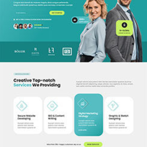 Agentor - Creative Agency Elementor Pro Template Kit