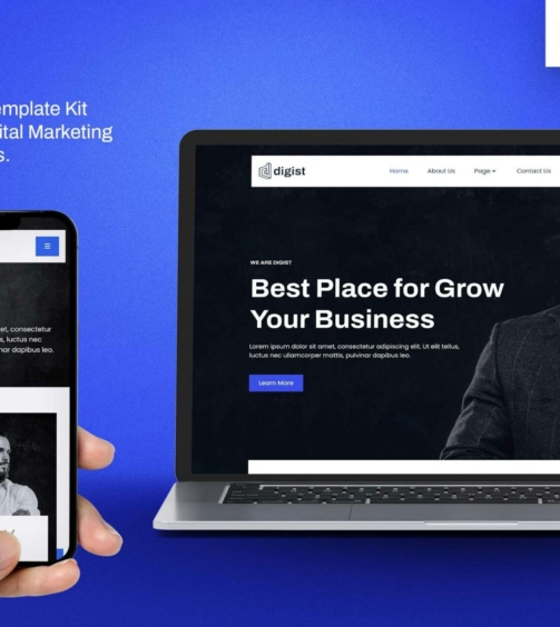 Digist – Digital Marketing Agency Elementor Template Kit