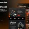 Fireforce – Firefighter & Fire Department Elementor Template Kit
