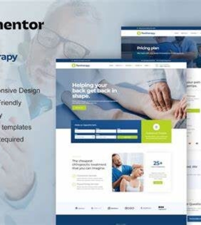 FlexTherapy - Chiropractic & Physiotherapy Elementor Template Kit