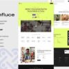 Influce - Marketing Agency & Influencer Elementor Template Kit