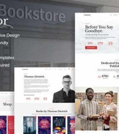 LaAutor - Author & Publisher Elementor Template Kit
