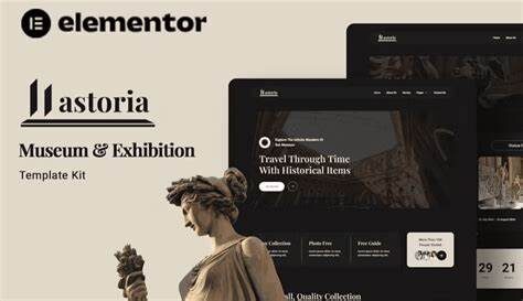 Lastoria - Museum & Exhibition Elementor Template Kit