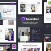 Speaktron – Public Speaker & Life Coach Elementor Template Kit