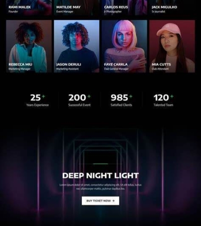 Swagger | Night Club & DJ Elementor Template Kit