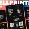 WellPrinted - Print Service Elementor Template Kit