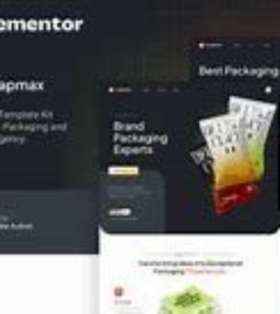 Wrapmax – Custom Packaging & Branding Agency Elementor Template Kit